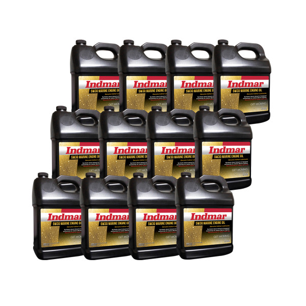 INDMAR SP872004 5W30 SYN BLEND MARINE ENGINE OIL 3 CASE