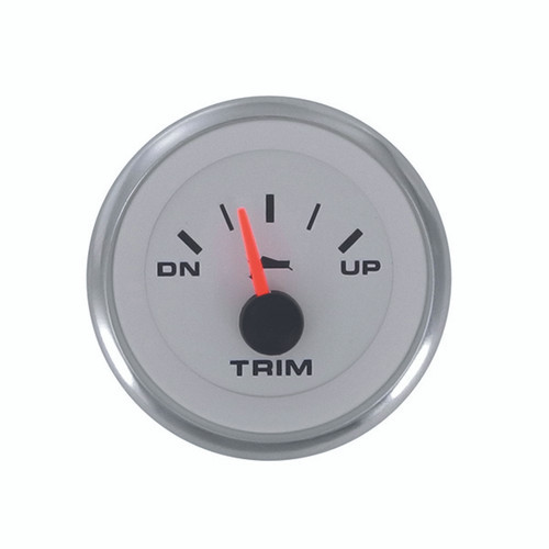 SIERRA 62550P White Premier Pro Series Trim Gauge