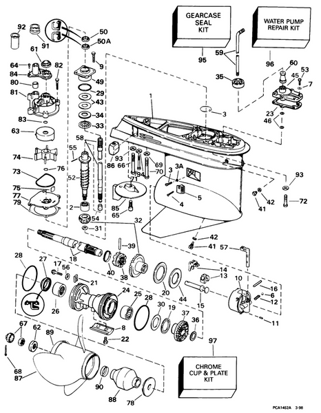 EVINRUDE-JOHNSON 328825 Pin, Shift Lever