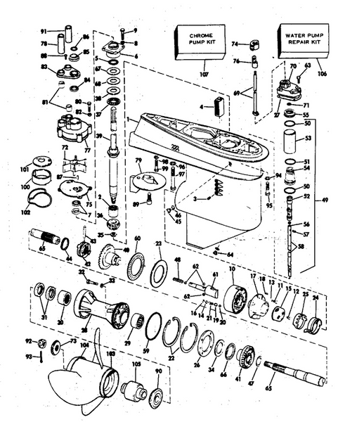 EVINRUDE-JOHNSON 314880 Seal