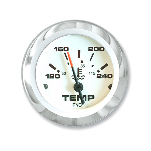 SIERRA 65509P Lido Series Water Temp Gauge
