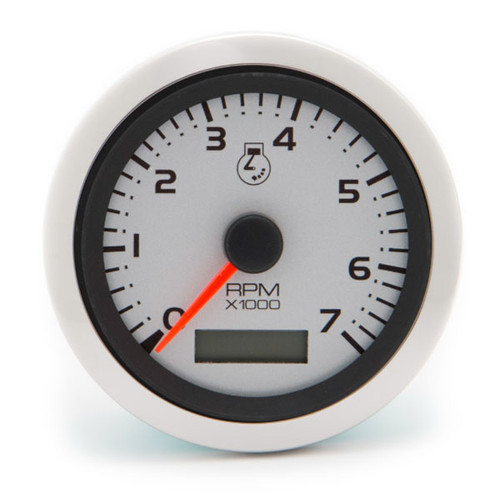 SIERRA 65545P Argent Pro Series Tachometer/Hourmeter