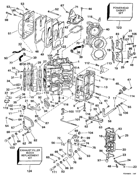 EVINRUDE-JOHNSON 125545 Washer, Hook, Front