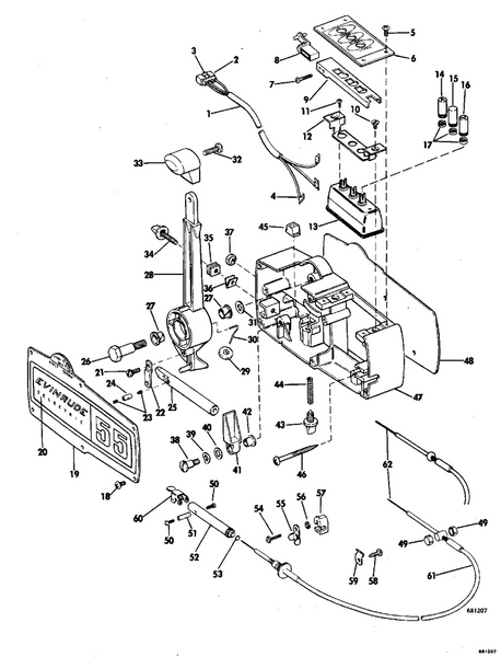 EVINRUDE-JOHNSON 173506 Screw