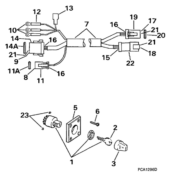 EVINRUDE-JOHNSON 176418 Cable Assy.