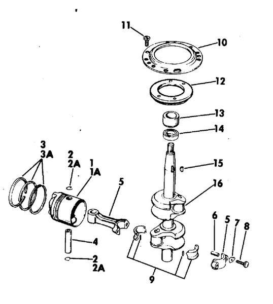 EVINRUDE-JOHNSON 312389 Oil Seal