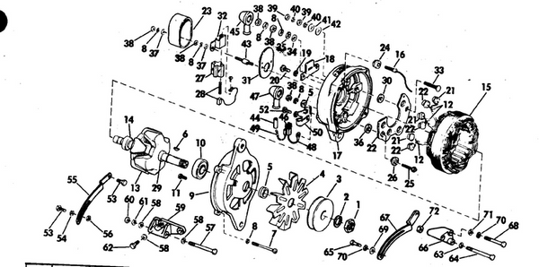 EVINRUDE-JOHNSON 312486 Retainer, Felt Washer
