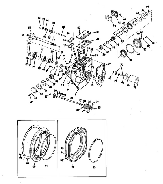 EVINRUDE-JOHNSON 313242 Retainer