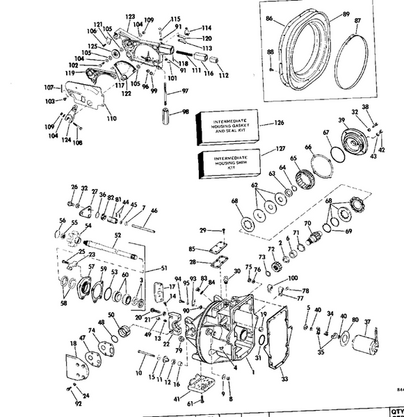 EVINRUDE-JOHNSON 319658 Cotter Pin, Prop