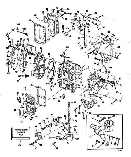EVINRUDE-JOHNSON 321721 Spring