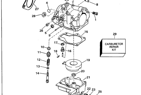 EVINRUDE-JOHNSON 329860 Clip