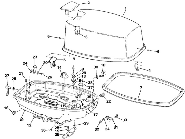 EVINRUDE-JOHNSON 331584 Grommet, Ac Lighting