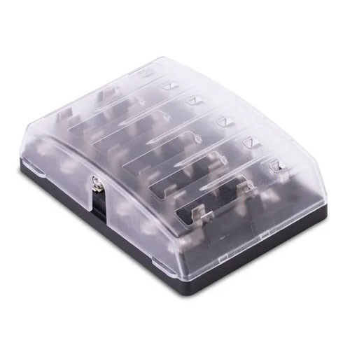 SIERRA FS40920 FS40920 409 Series Fuse Block - 6 Gang w/ Cover