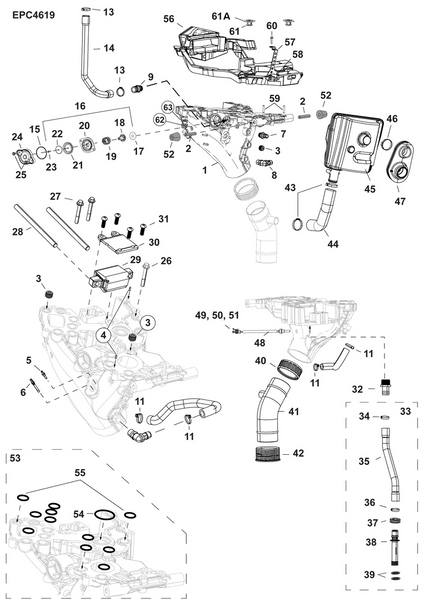 EVINRUDE-JOHNSON 357559 Bracket | Foam Seal To Adapter