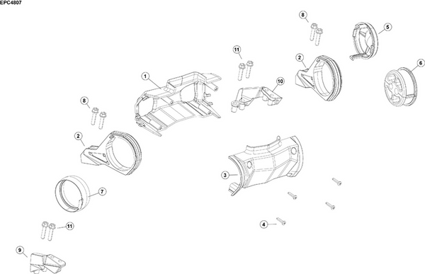 EVINRUDE-JOHNSON 359711 Grommet | Steering Hoses To Rigging Center