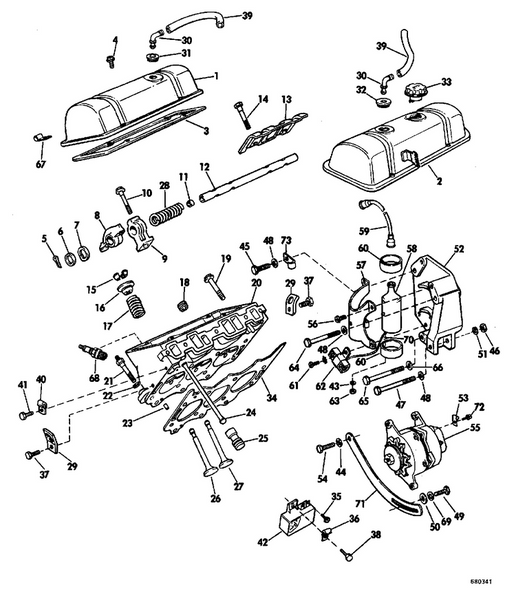 EVINRUDE-JOHNSON 381300 Bracket,Alternator