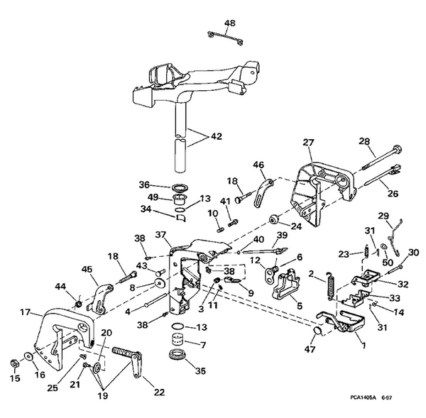 EVINRUDE-JOHNSON 441180 Washer & Seal, Thrust