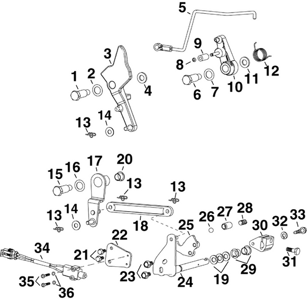 EVINRUDE-JOHNSON 5005626 Link, Cam To Shaft-Tps