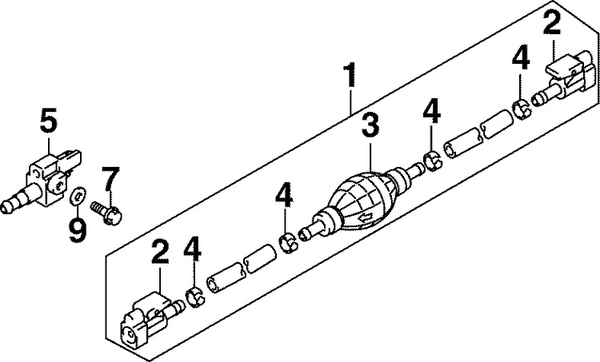 EVINRUDE-JOHNSON 5032305 Clip