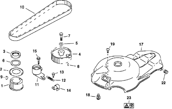 EVINRUDE-JOHNSON 5032445 Pulley, Camshaft