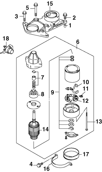EVINRUDE-JOHNSON 5032609 Washer Kit