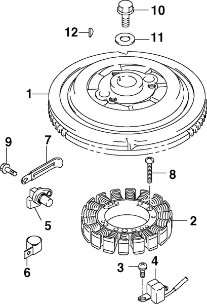 EVINRUDE-JOHNSON 5032610 Flywheel