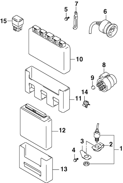 EVINRUDE-JOHNSON 5032916 Module, Engine Control - 60Hp