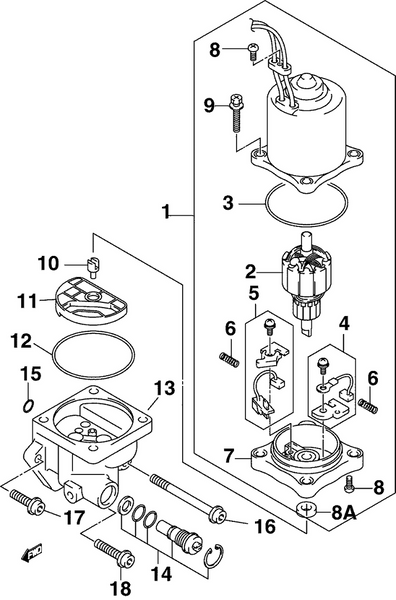 EVINRUDE-JOHNSON 5033311 Pump Assy