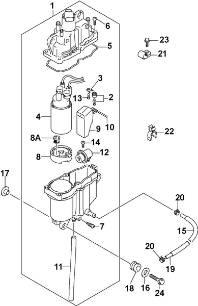EVINRUDE-JOHNSON 5033706 Seal