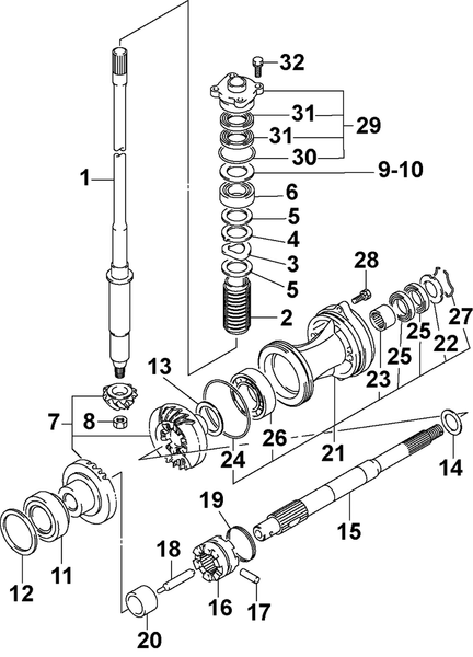 EVINRUDE-JOHNSON 5033845 Washer, Oil Seal Protector