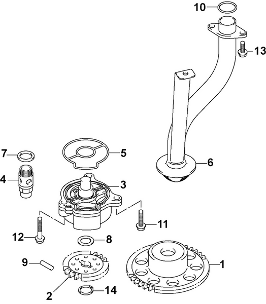 EVINRUDE-JOHNSON 5034123 Bolt