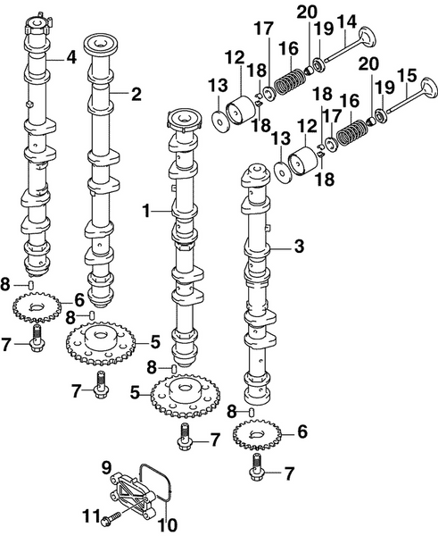 EVINRUDE-JOHNSON 5034956 Valve, Exhaust