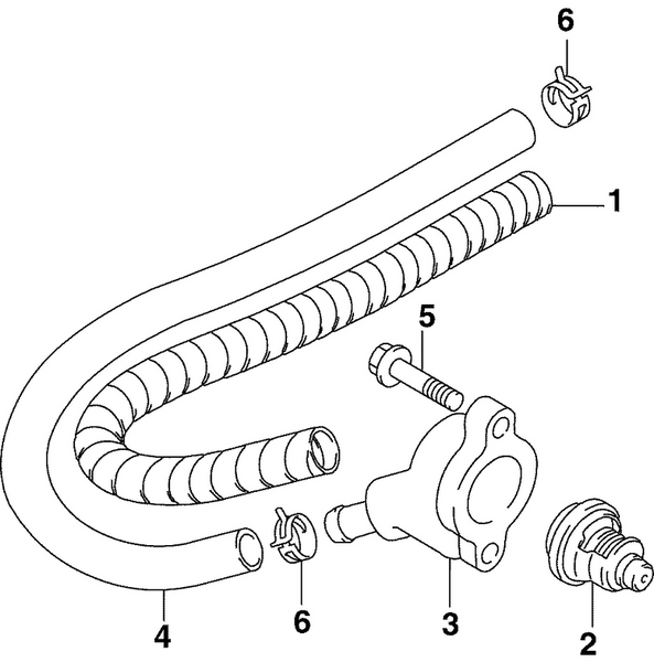 EVINRUDE-JOHNSON 5035538 Protection (280Mm) | Cut To Length From Bulk Roll