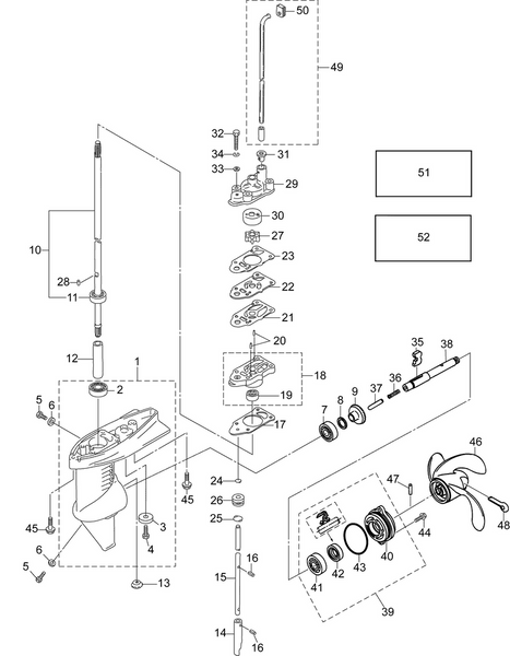 EVINRUDE-JOHNSON 5040022 Shear Pin