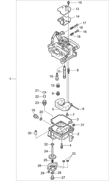 EVINRUDE-JOHNSON 5040601 Slow Jet (#46)