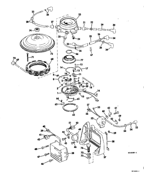 EVINRUDE-JOHNSON 510771 Terminal