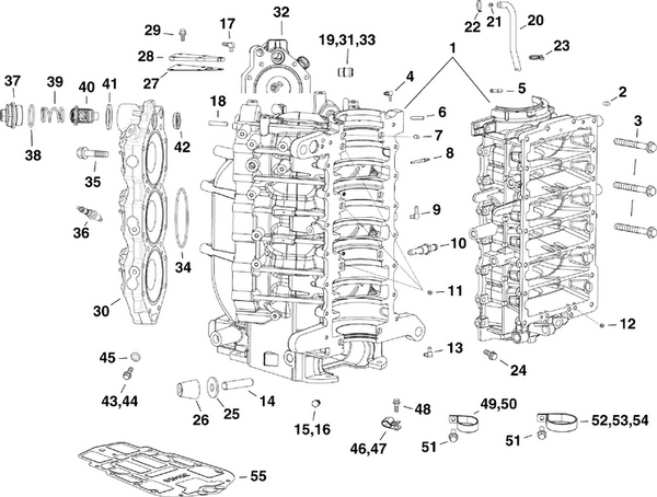 EVINRUDE-JOHNSON 512066 Clamp