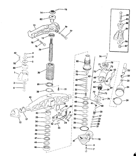 EVINRUDE-JOHNSON 907817 O Ring, Sending Unit