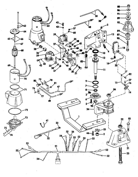 EVINRUDE-JOHNSON 909177 T-Seal, Piston