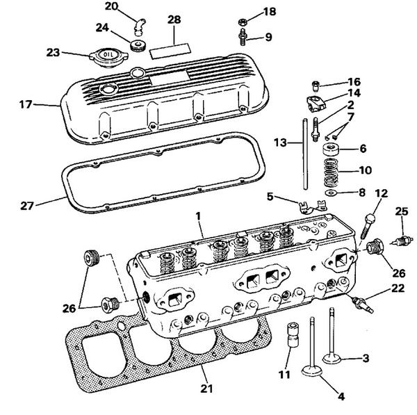 EVINRUDE-JOHNSON 912786 Nut, Rocker Arm