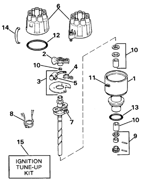 EVINRUDE-JOHNSON 984953 Bracket Package