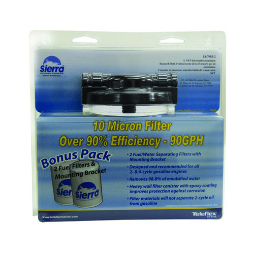 SIERRA 18-7983-2 Fuel Water Separator Filter W/Bonus Pack