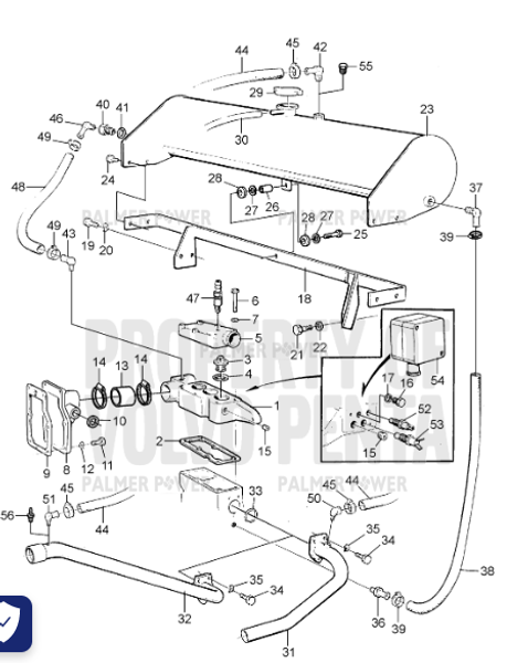 Order VOLVO PENTA 3831426 Thermostat Kit