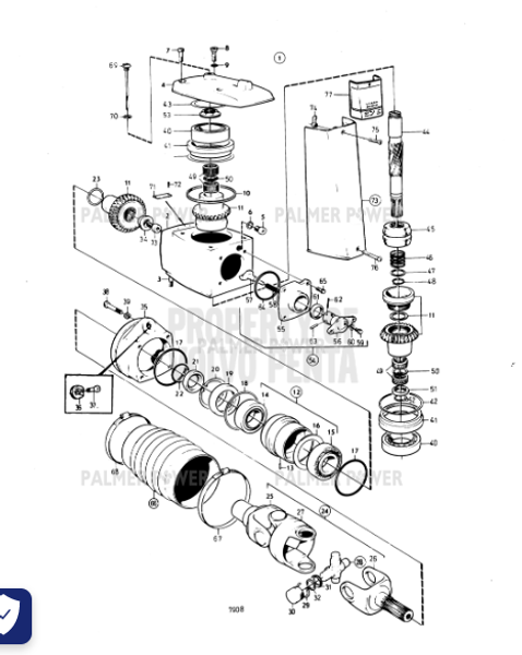 Order VOLVO PENTA 941816 Cross Recessed Screw