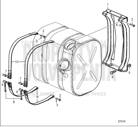 Order VOLVO PENTA 1076336 Hex. Socket Screw