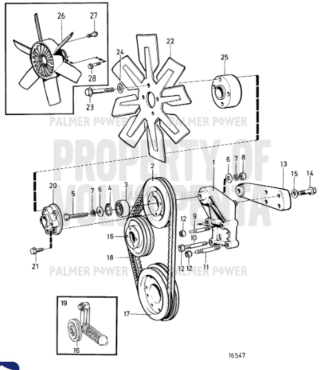 Order VOLVO PENTA 11030505 Pulley