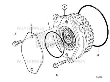 Order VOLVO PENTA 11128610 Protecting Plate
