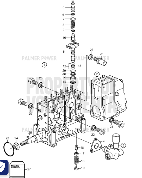 Order VOLVO PENTA 11996307 O-Ring