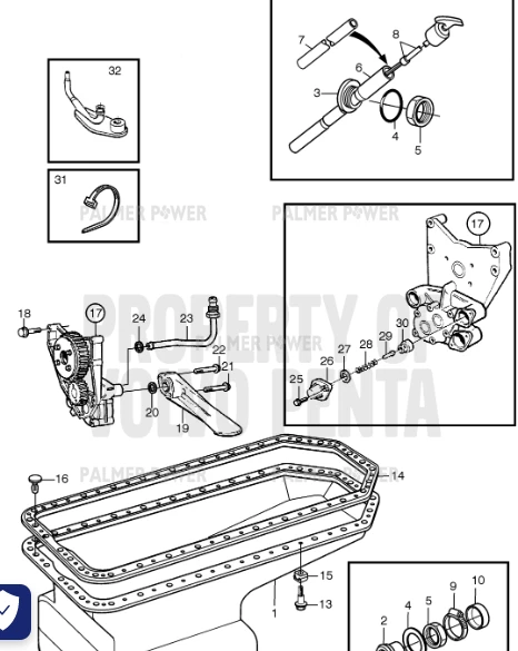Order VOLVO PENTA 1543376 Oil Sump