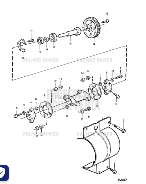 Order VOLVO PENTA 1543975 Companion Flange